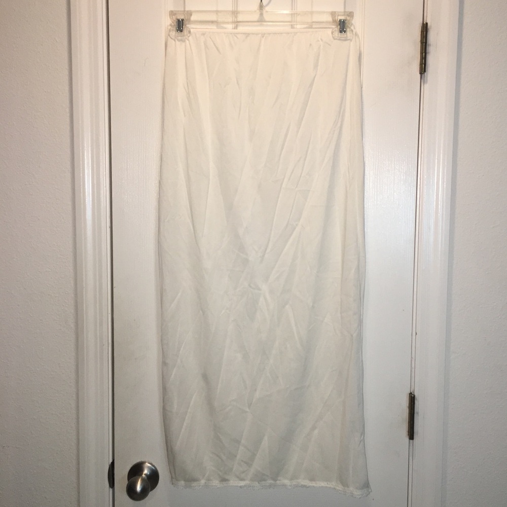 Vintage Sliperfection super long half slip Small